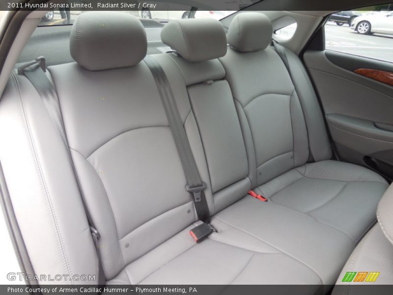 Radiant Silver / Gray 2011 Hyundai Sonata Limited