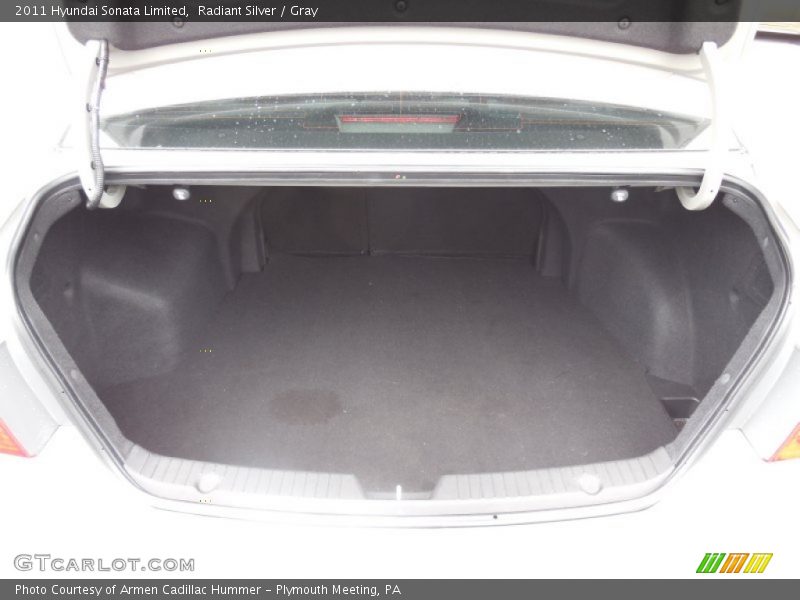 Radiant Silver / Gray 2011 Hyundai Sonata Limited