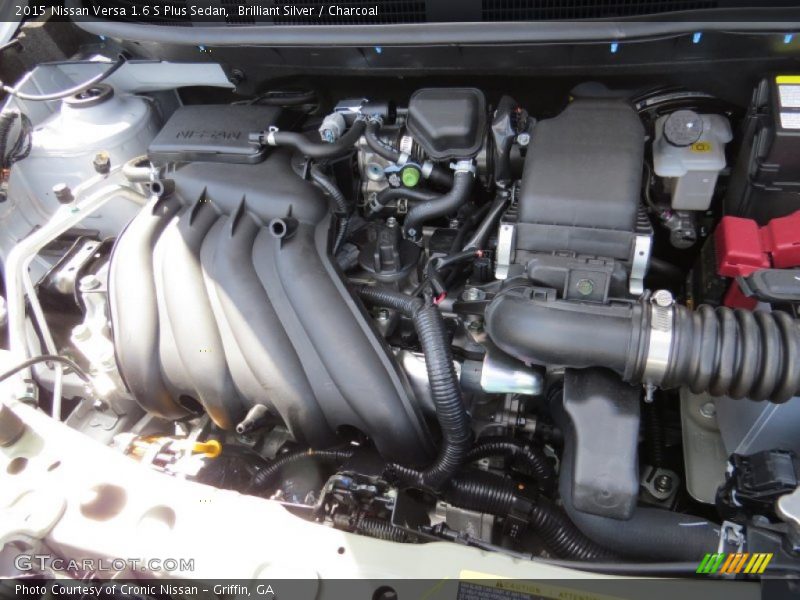  2015 Versa 1.6 S Plus Sedan Engine - 1.6 Liter DOHC 16-Valve CVTCS 4 Cylinder