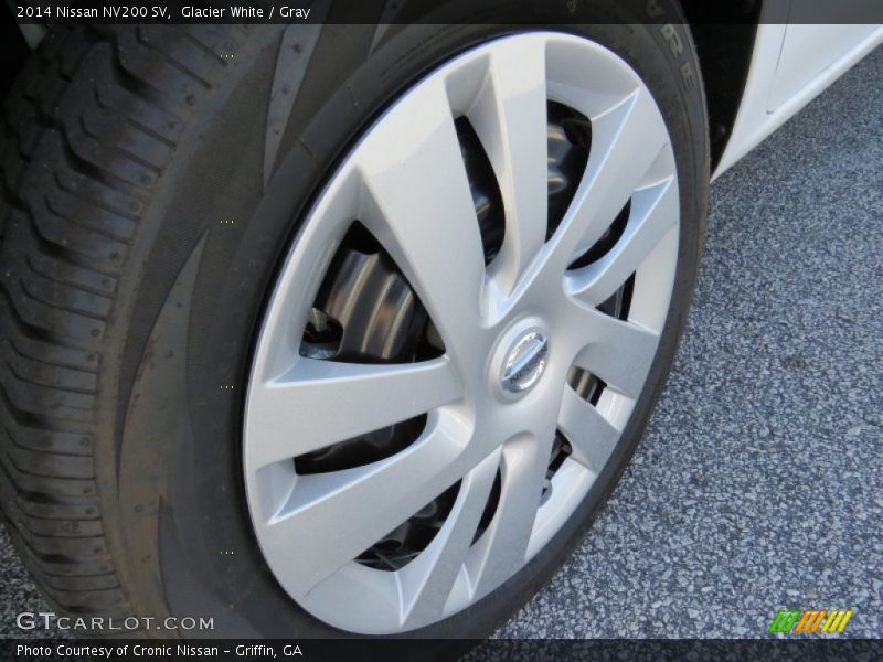 Glacier White / Gray 2014 Nissan NV200 SV