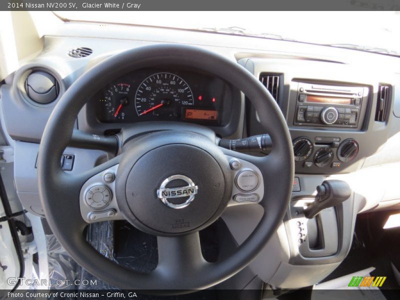 Glacier White / Gray 2014 Nissan NV200 SV