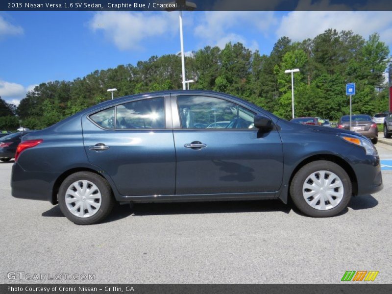  2015 Versa 1.6 SV Sedan Graphite Blue