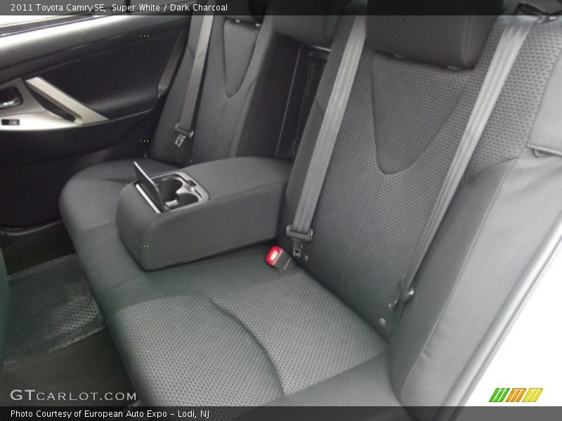 Super White / Dark Charcoal 2011 Toyota Camry SE