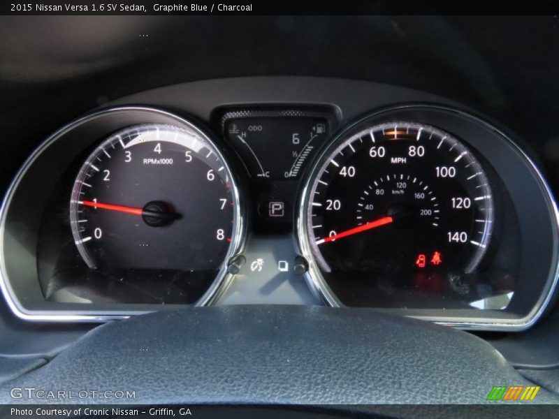 Graphite Blue / Charcoal 2015 Nissan Versa 1.6 SV Sedan