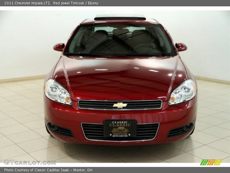 Red Jewel Tintcoat / Ebony 2011 Chevrolet Impala LTZ