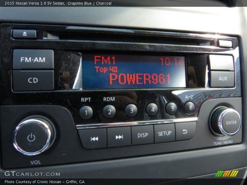 Audio System of 2015 Versa 1.6 SV Sedan