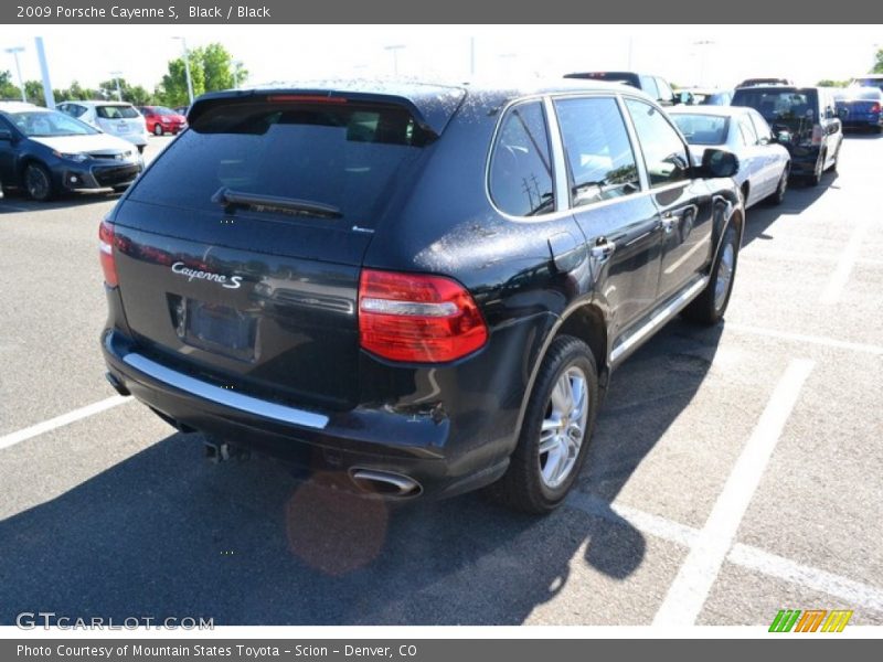 Black / Black 2009 Porsche Cayenne S