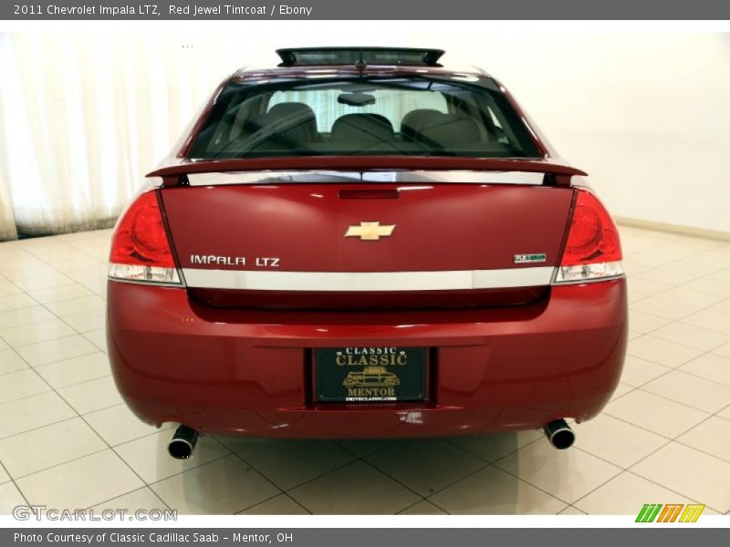 Red Jewel Tintcoat / Ebony 2011 Chevrolet Impala LTZ