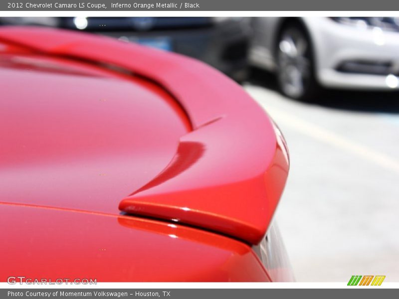 Inferno Orange Metallic / Black 2012 Chevrolet Camaro LS Coupe