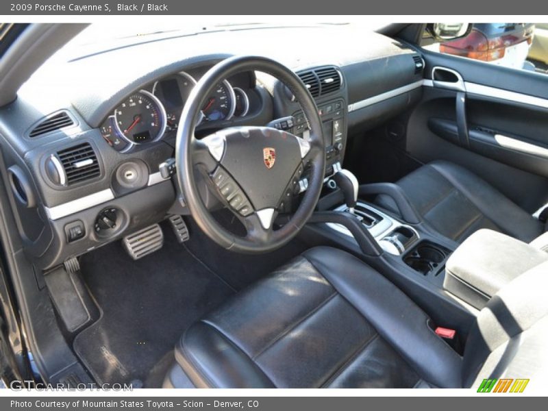 Black / Black 2009 Porsche Cayenne S