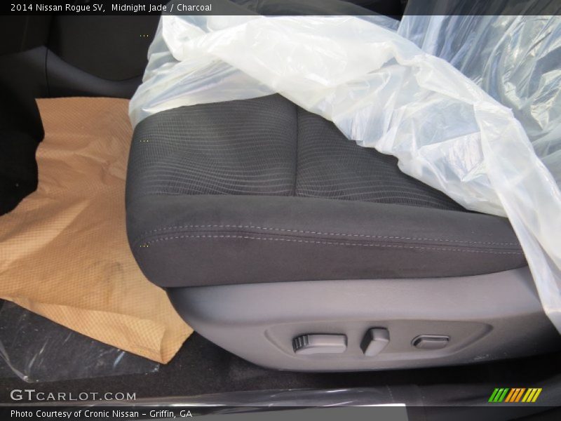 Midnight Jade / Charcoal 2014 Nissan Rogue SV