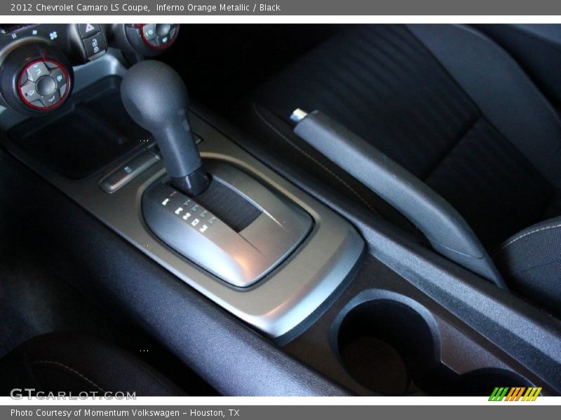 Inferno Orange Metallic / Black 2012 Chevrolet Camaro LS Coupe
