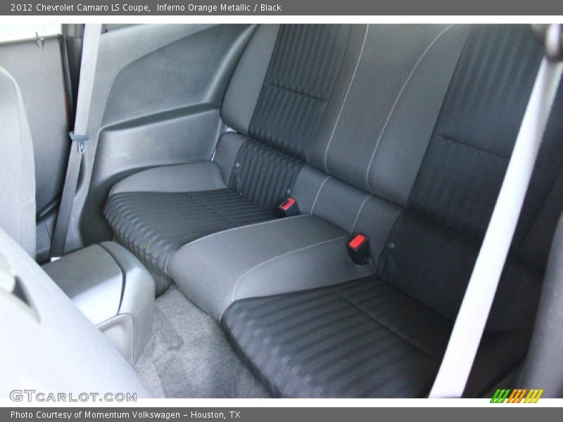 Inferno Orange Metallic / Black 2012 Chevrolet Camaro LS Coupe