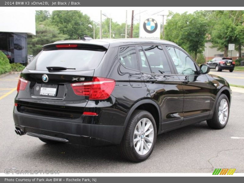 Jet Black / Black 2014 BMW X3 xDrive28i