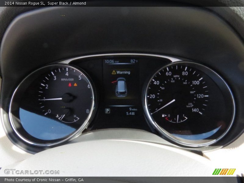 Super Black / Almond 2014 Nissan Rogue SL