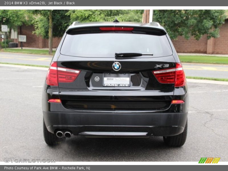 Jet Black / Black 2014 BMW X3 xDrive28i