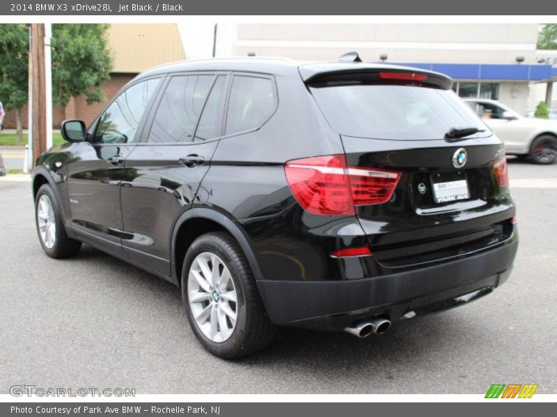 Jet Black / Black 2014 BMW X3 xDrive28i
