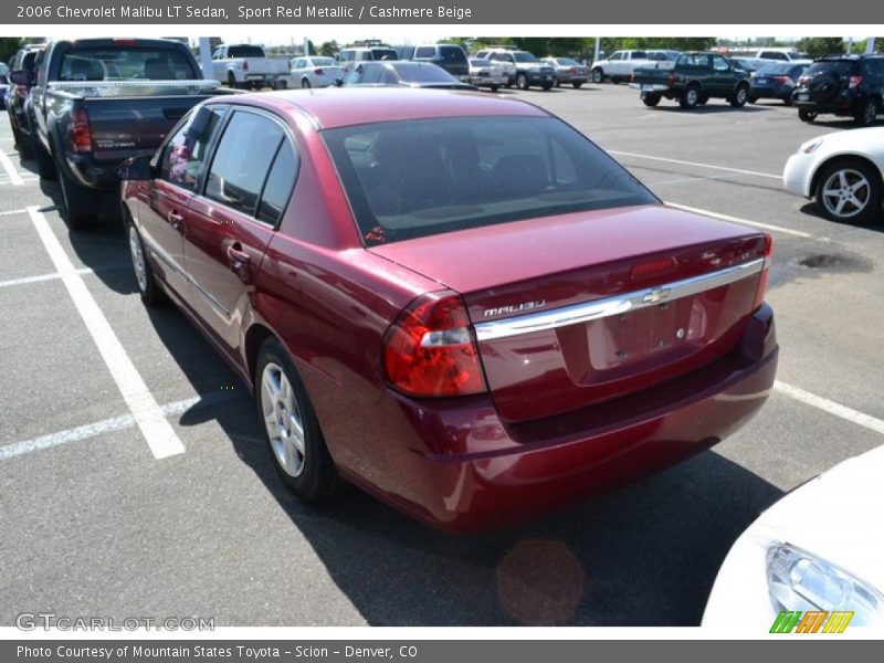 Sport Red Metallic / Cashmere Beige 2006 Chevrolet Malibu LT Sedan