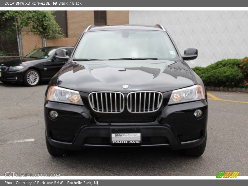 Jet Black / Black 2014 BMW X3 xDrive28i