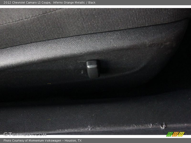 Inferno Orange Metallic / Black 2012 Chevrolet Camaro LS Coupe