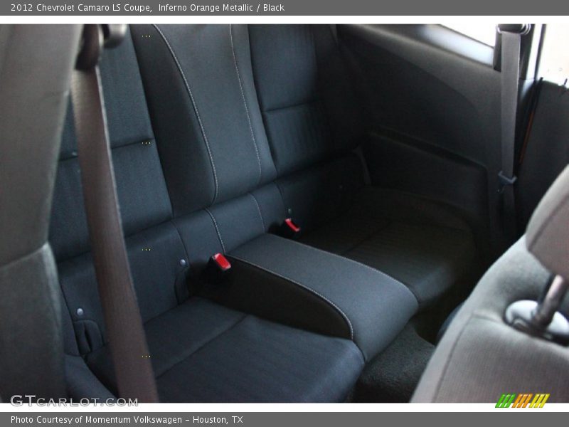 Inferno Orange Metallic / Black 2012 Chevrolet Camaro LS Coupe