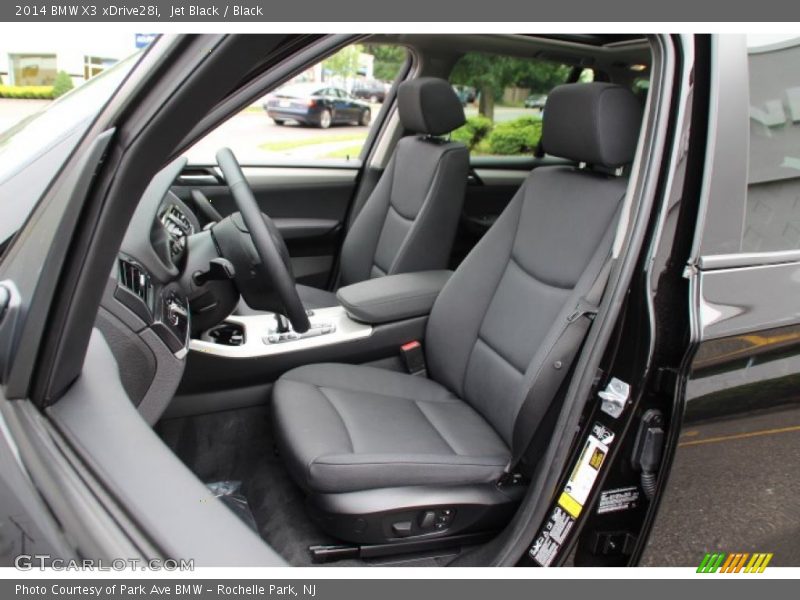 Front Seat of 2014 X3 xDrive28i