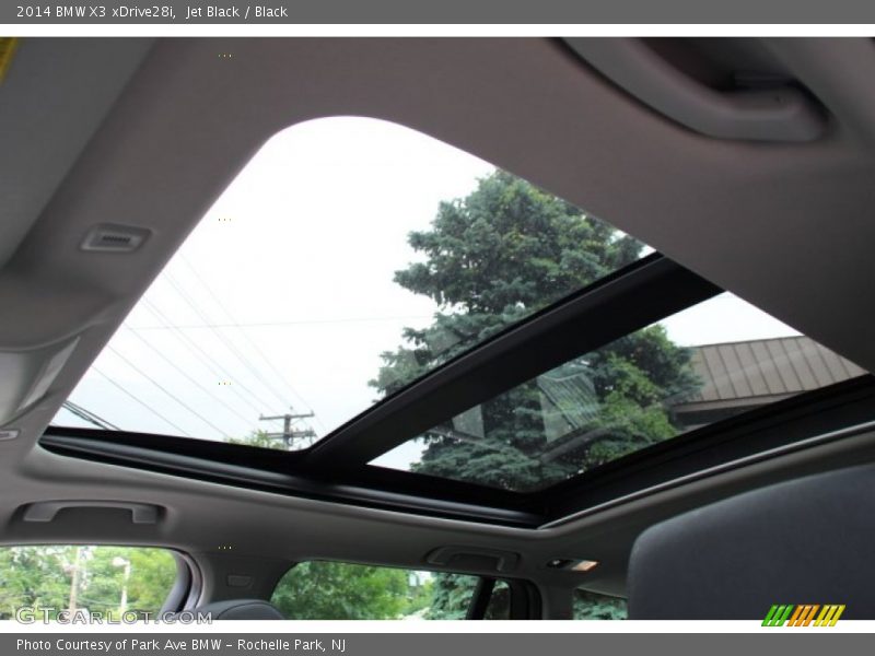 Sunroof of 2014 X3 xDrive28i
