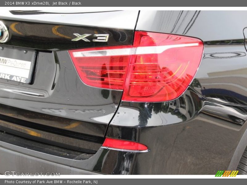 Jet Black / Black 2014 BMW X3 xDrive28i