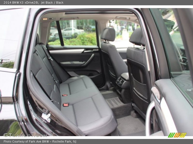 Rear Seat of 2014 X3 xDrive28i