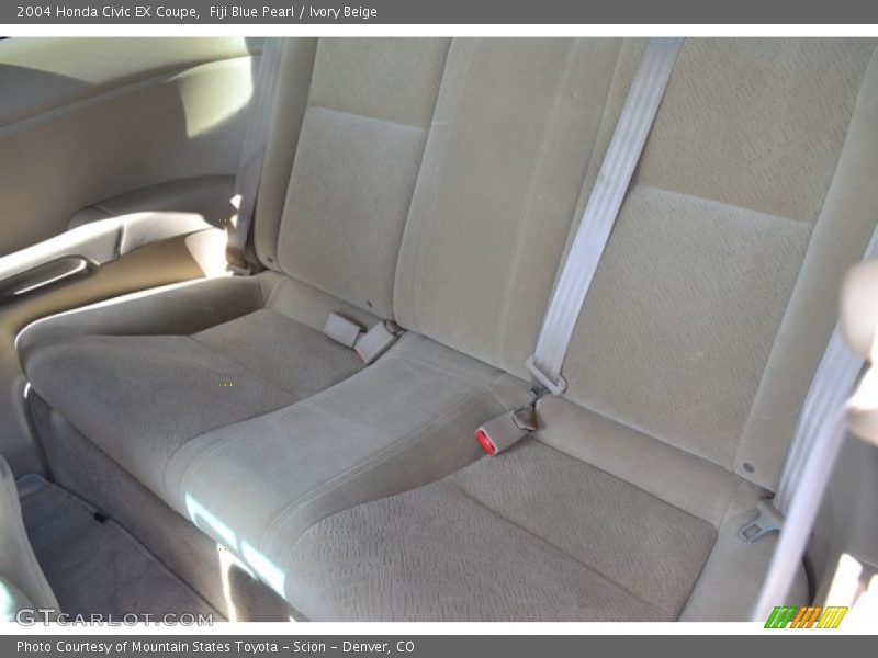Fiji Blue Pearl / Ivory Beige 2004 Honda Civic EX Coupe