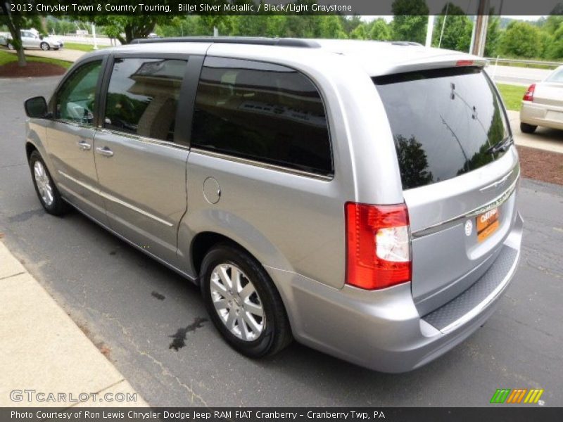 Billet Silver Metallic / Black/Light Graystone 2013 Chrysler Town & Country Touring