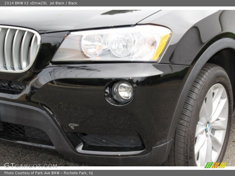 Jet Black / Black 2014 BMW X3 xDrive28i