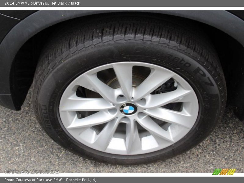 Jet Black / Black 2014 BMW X3 xDrive28i