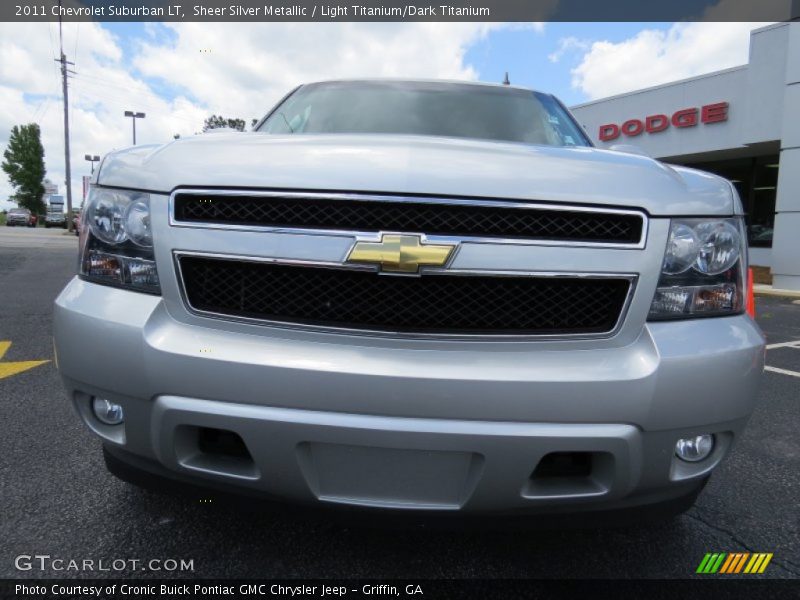 Sheer Silver Metallic / Light Titanium/Dark Titanium 2011 Chevrolet Suburban LT