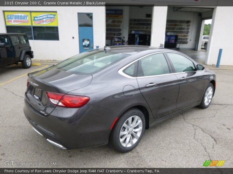 Granite Crystal Metallic / Black/Linen 2015 Chrysler 200 C