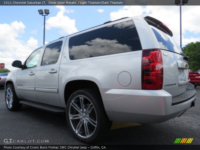 Sheer Silver Metallic / Light Titanium/Dark Titanium 2011 Chevrolet Suburban LT