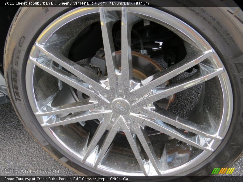 Sheer Silver Metallic / Light Titanium/Dark Titanium 2011 Chevrolet Suburban LT