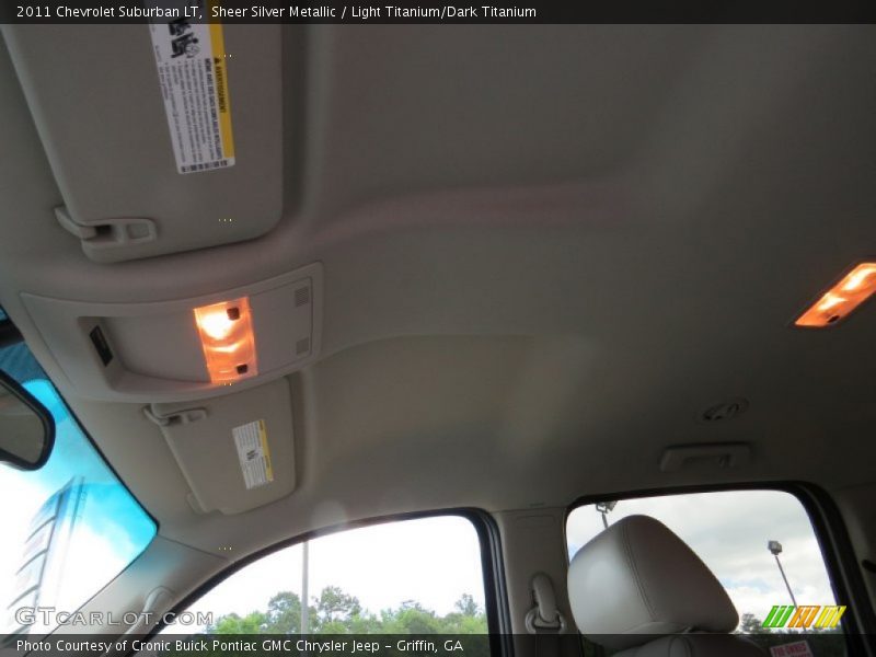 Sheer Silver Metallic / Light Titanium/Dark Titanium 2011 Chevrolet Suburban LT