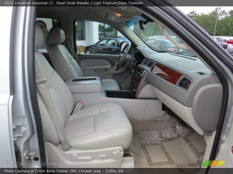 Sheer Silver Metallic / Light Titanium/Dark Titanium 2011 Chevrolet Suburban LT