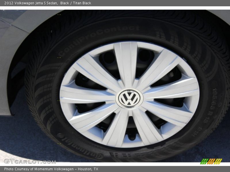 Black / Titan Black 2012 Volkswagen Jetta S Sedan