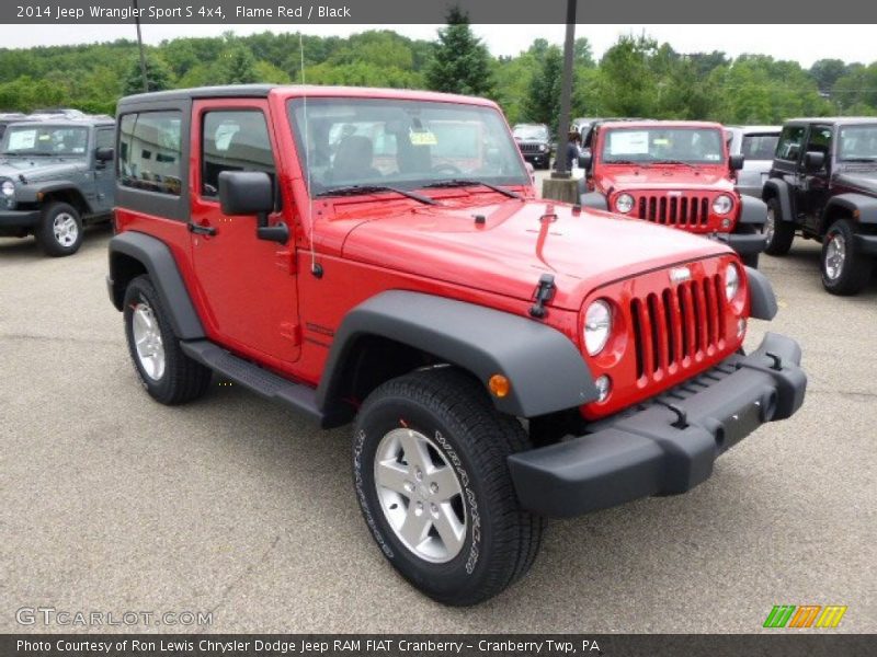 Front 3/4 View of 2014 Wrangler Sport S 4x4