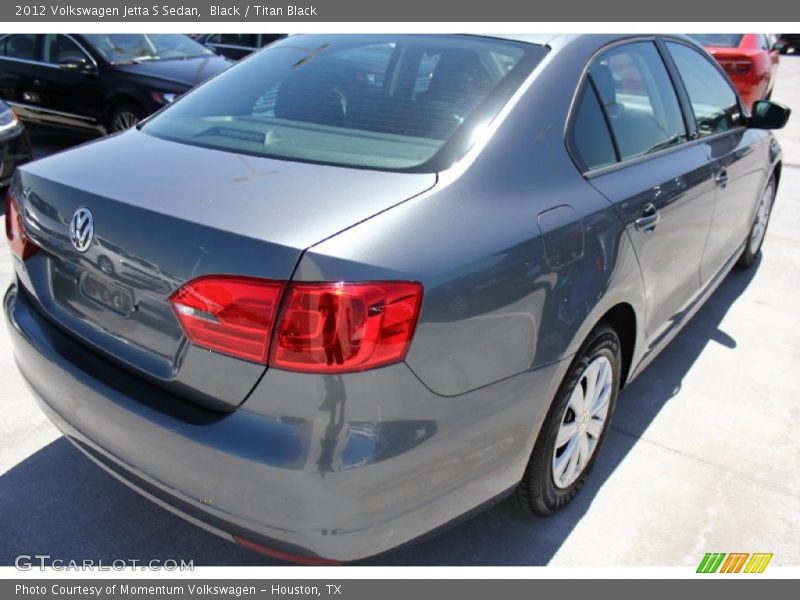 Black / Titan Black 2012 Volkswagen Jetta S Sedan