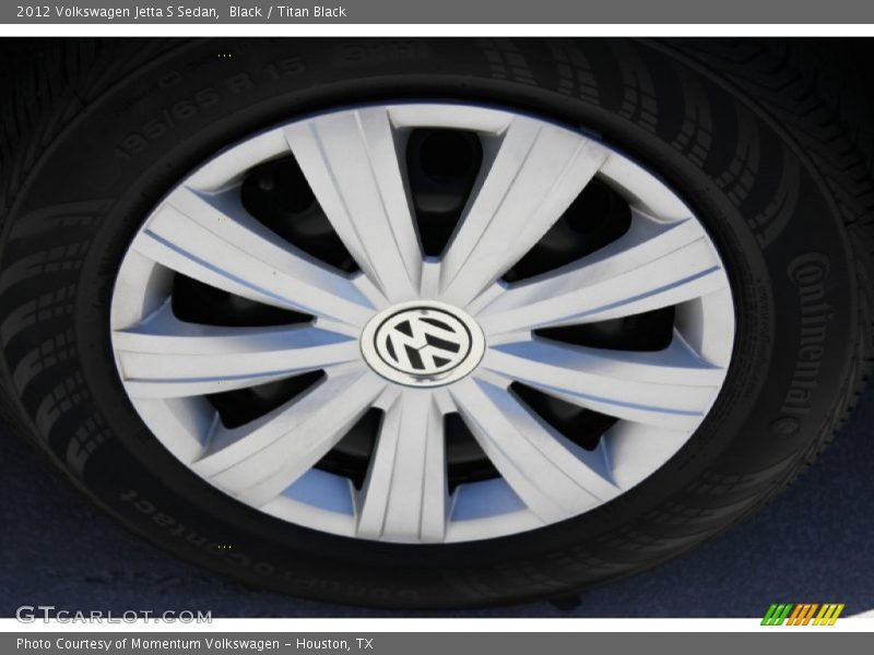Black / Titan Black 2012 Volkswagen Jetta S Sedan