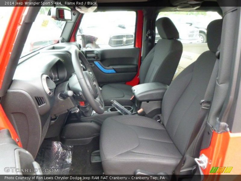 Flame Red / Black 2014 Jeep Wrangler Sport S 4x4