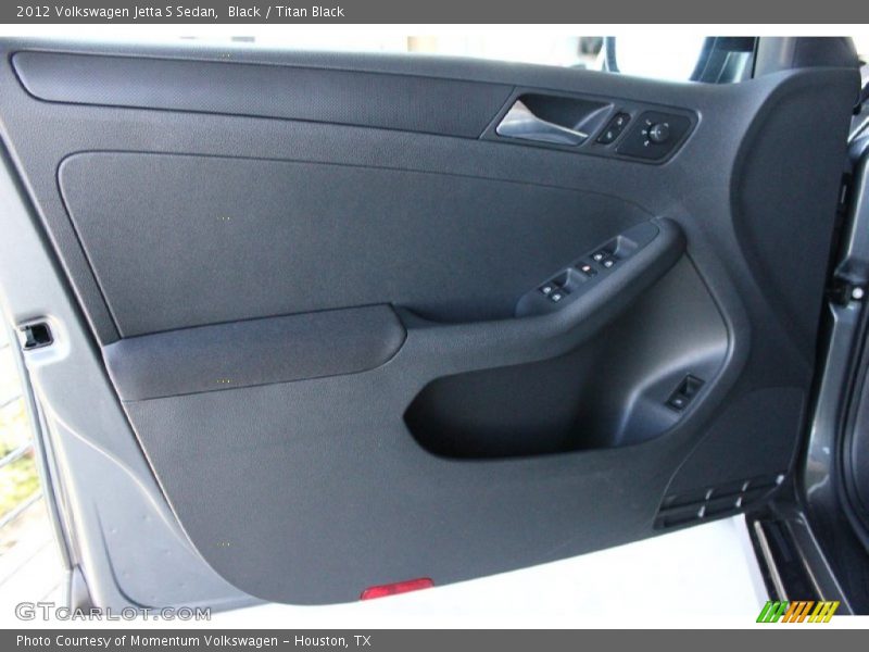 Black / Titan Black 2012 Volkswagen Jetta S Sedan