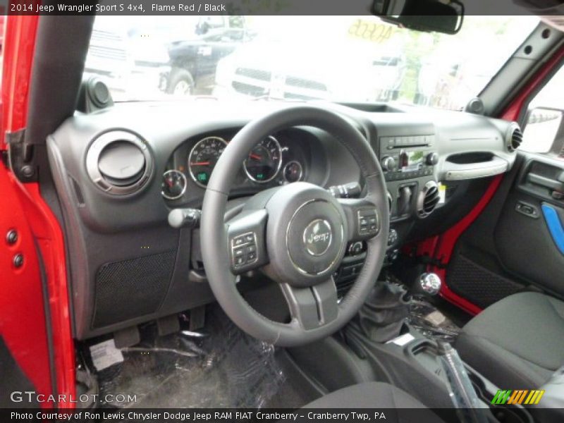 Black Interior - 2014 Wrangler Sport S 4x4 