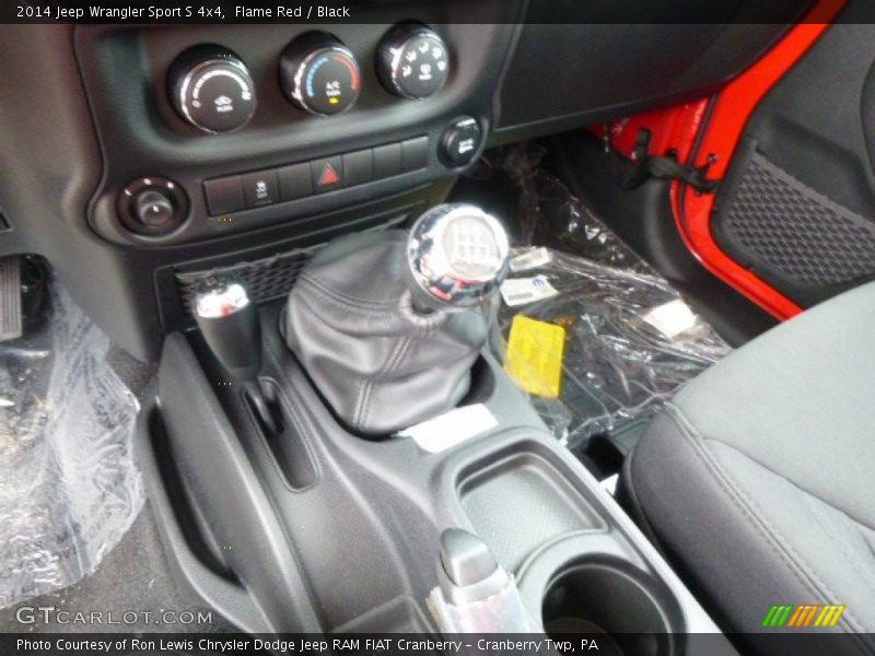  2014 Wrangler Sport S 4x4 6 Speed Manual Shifter