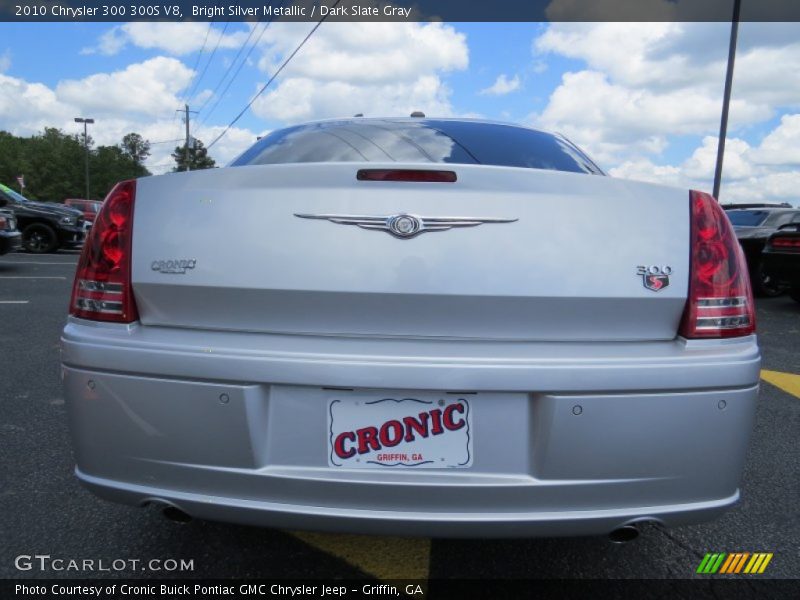 Bright Silver Metallic / Dark Slate Gray 2010 Chrysler 300 300S V8