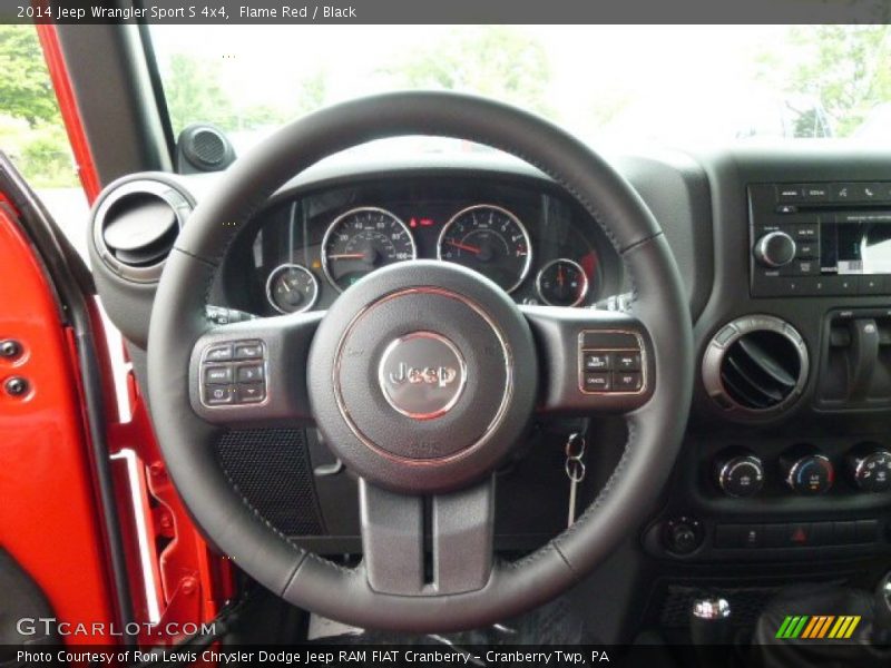  2014 Wrangler Sport S 4x4 Steering Wheel