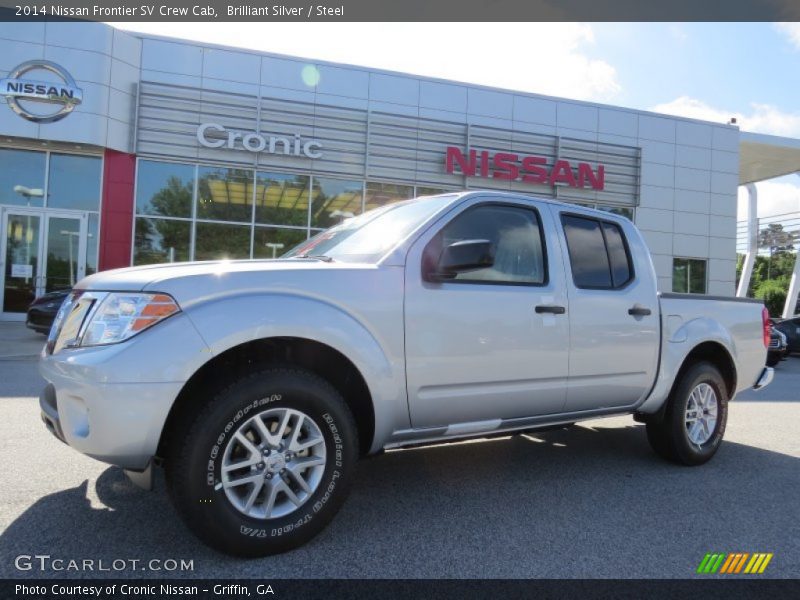 Brilliant Silver / Steel 2014 Nissan Frontier SV Crew Cab